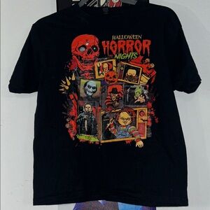 Halloween Horror Nights Graphic Tee - Horror Movie Icons Tee